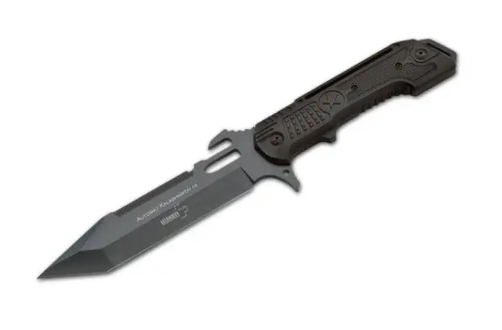 Boker USA Plus Kal 10 Fixed Blade Tactical Knife w/ Sheath - 11in OAL
